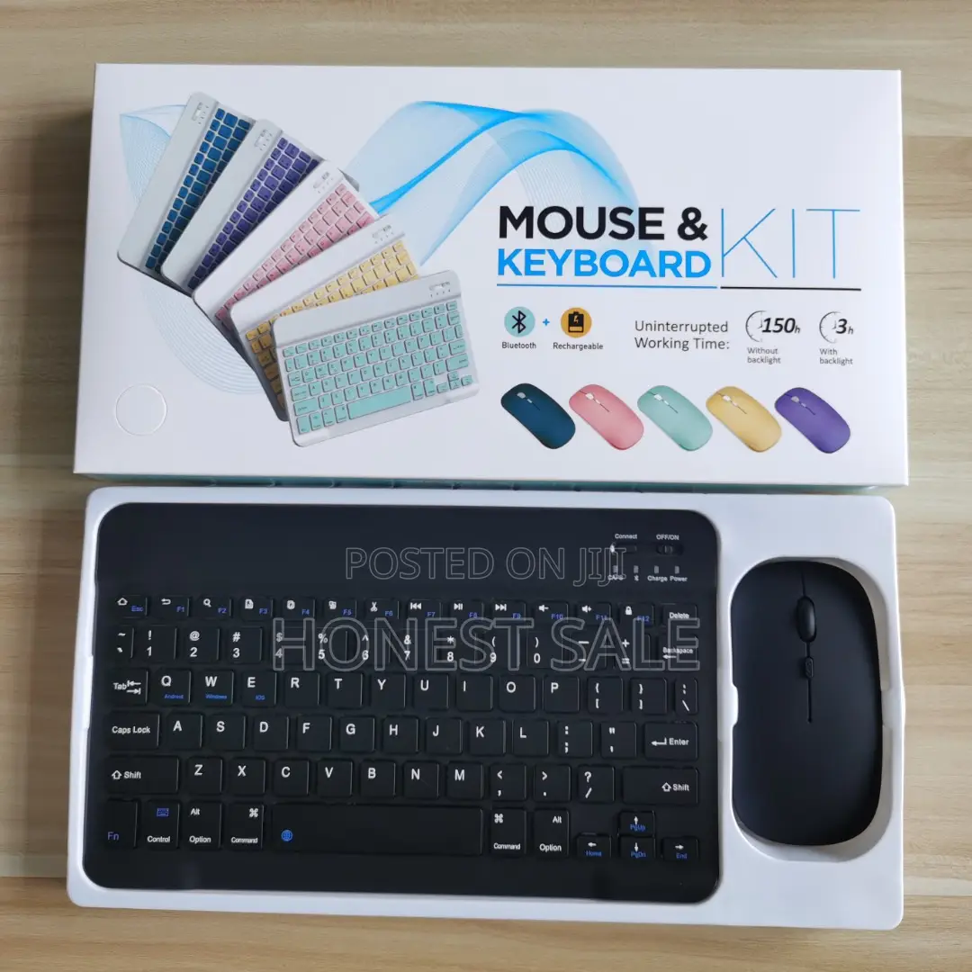 Mini Rechargeable Wireless Keyboard With Mouse