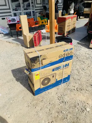 Fast Chilling Bruhm 1.5hp Split Type Ac(White)R410.