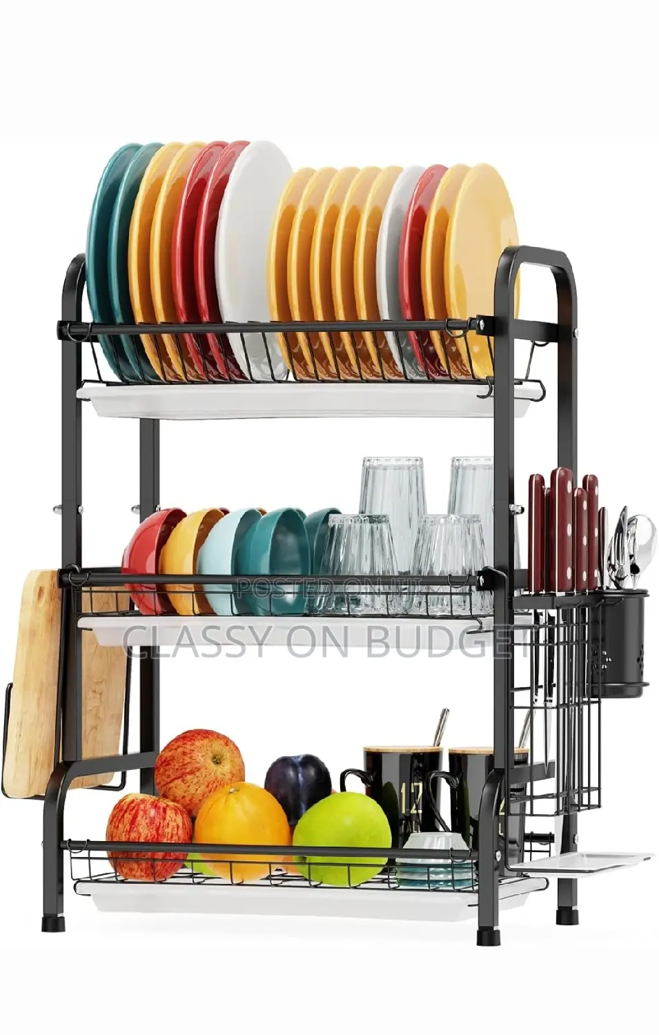 3 Layer Multifunctional Dish Rack