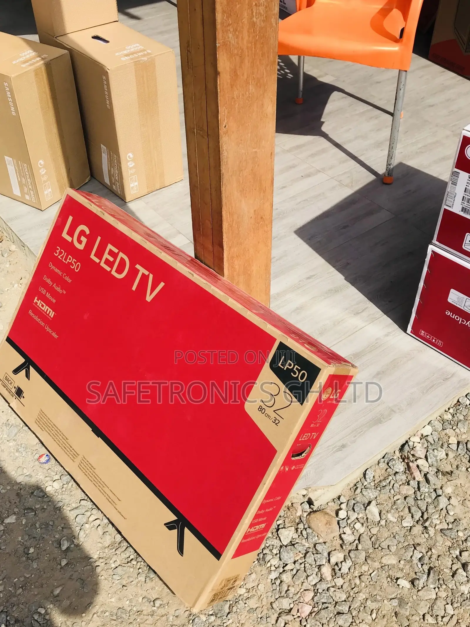 LP50 32 Inches Black Glossy Led Smart Electric LG Tv