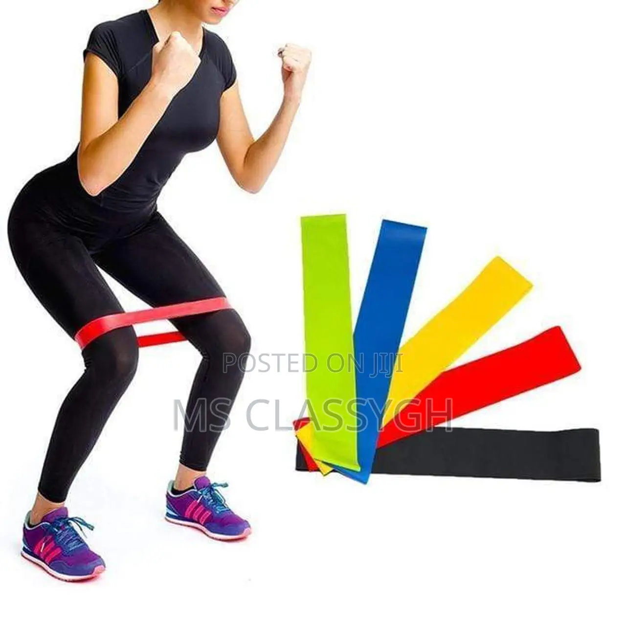 5pcs Set Resistance Bands Latex Elastic Bands,High Stretch