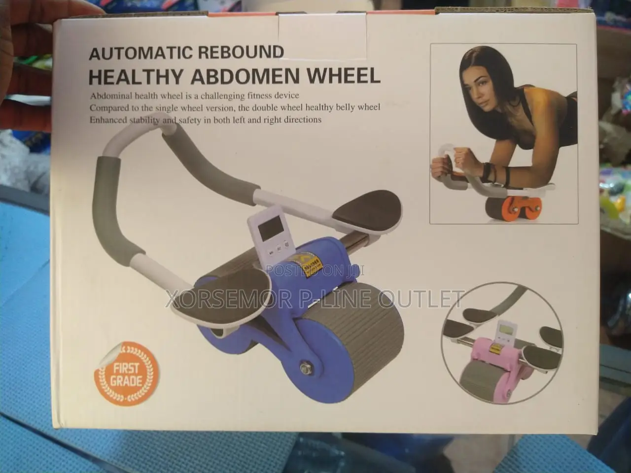 Automatic Rebound Abdominal Wheel