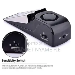 Portable Wireless Alarm Door Stopper
