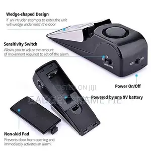 Portable Wireless Alarm Door Stopper
