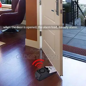 Portable Wireless Alarm Door Stopper