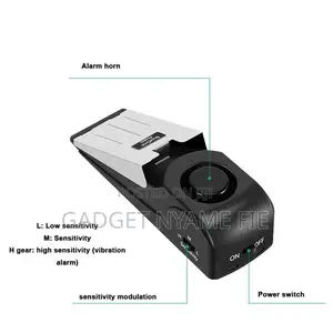 Hotel Door Burglar Alarm Door Gap Alarm Door Stopper Alarm