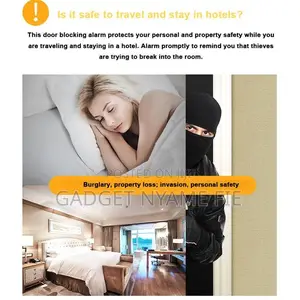 Hotel Door Burglar Alarm Door Gap Alarm Door Stopper Alarm