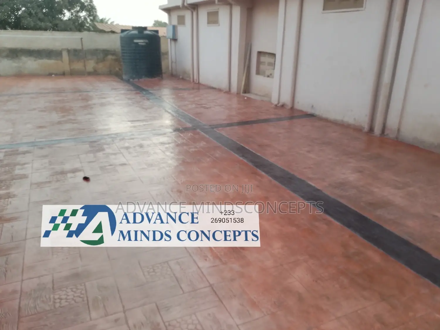 Stamped Concrete Work