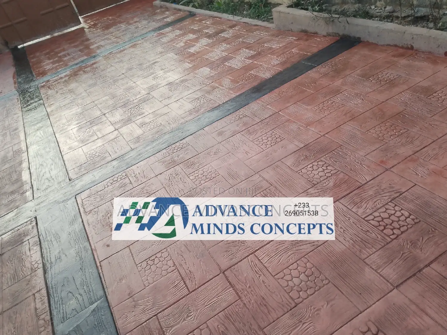 Stamped Concrete Work
