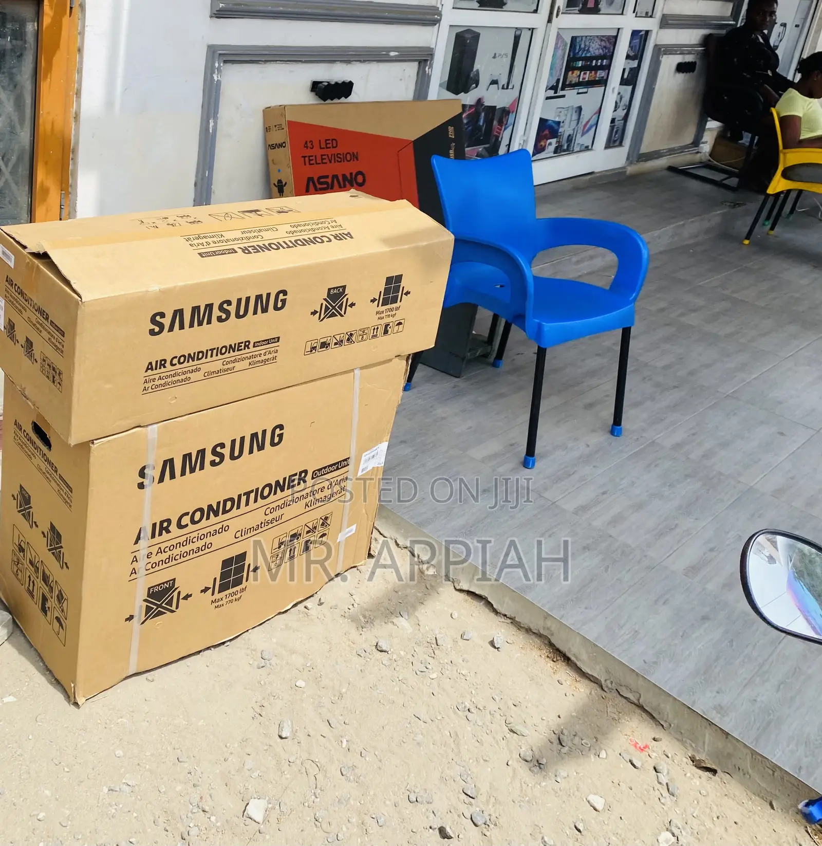 Latest Samsung 1.5hp Split Type Ac(White)R410 Gas.