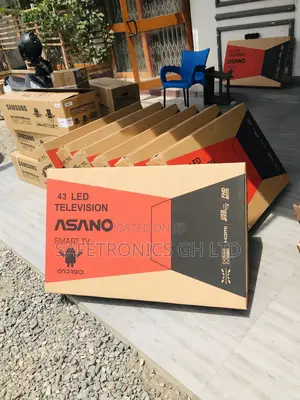 Electric Smart Black 43 Inches Asano Glossy Led Tv
