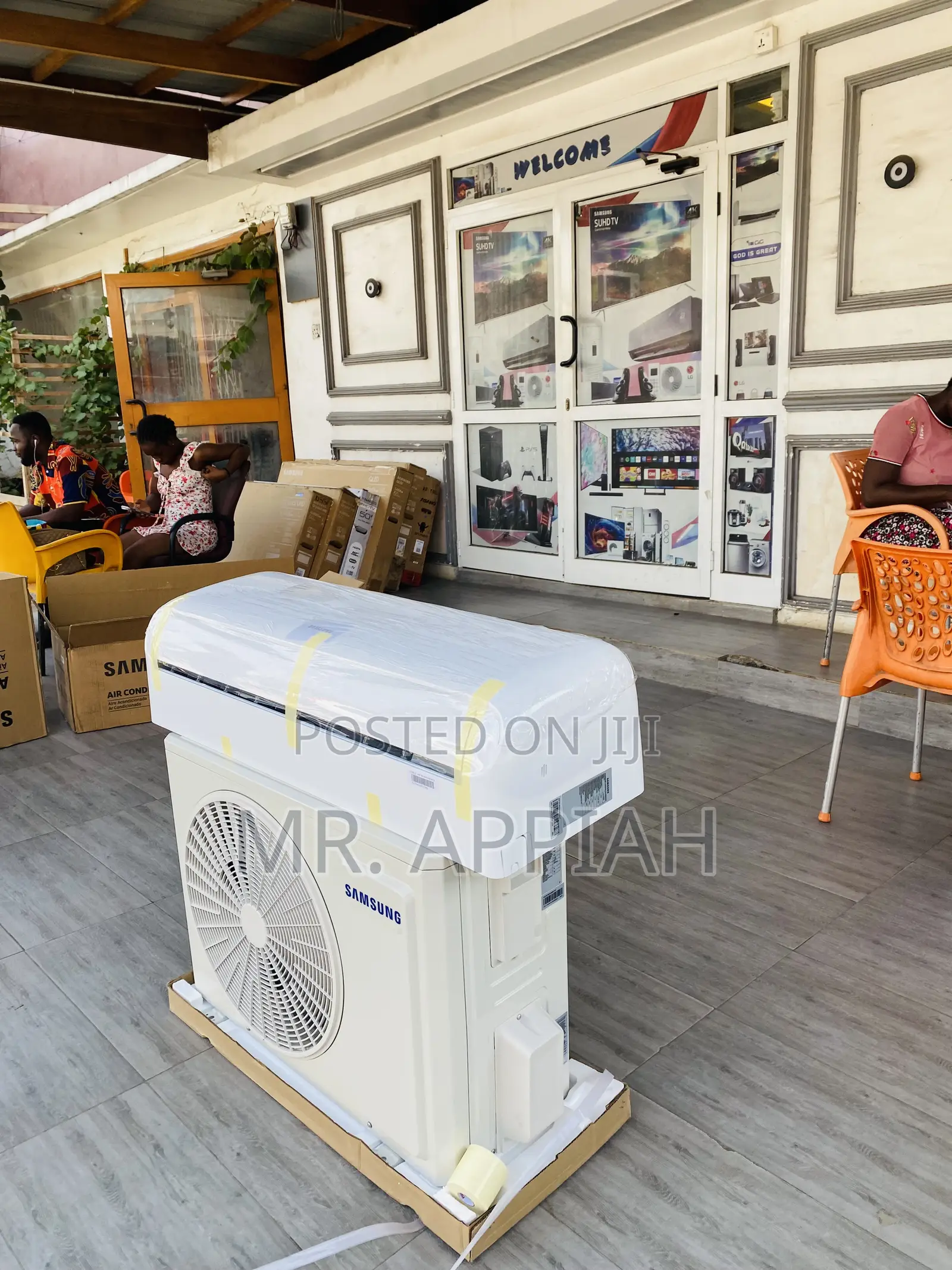 Classic Design Samsung 2.0hp Split Type Ac(R410)White.