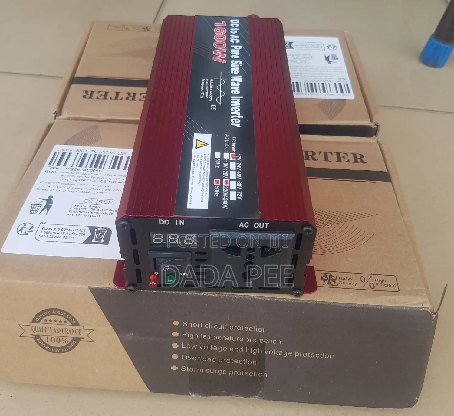 12v Solar Inverter 1600w