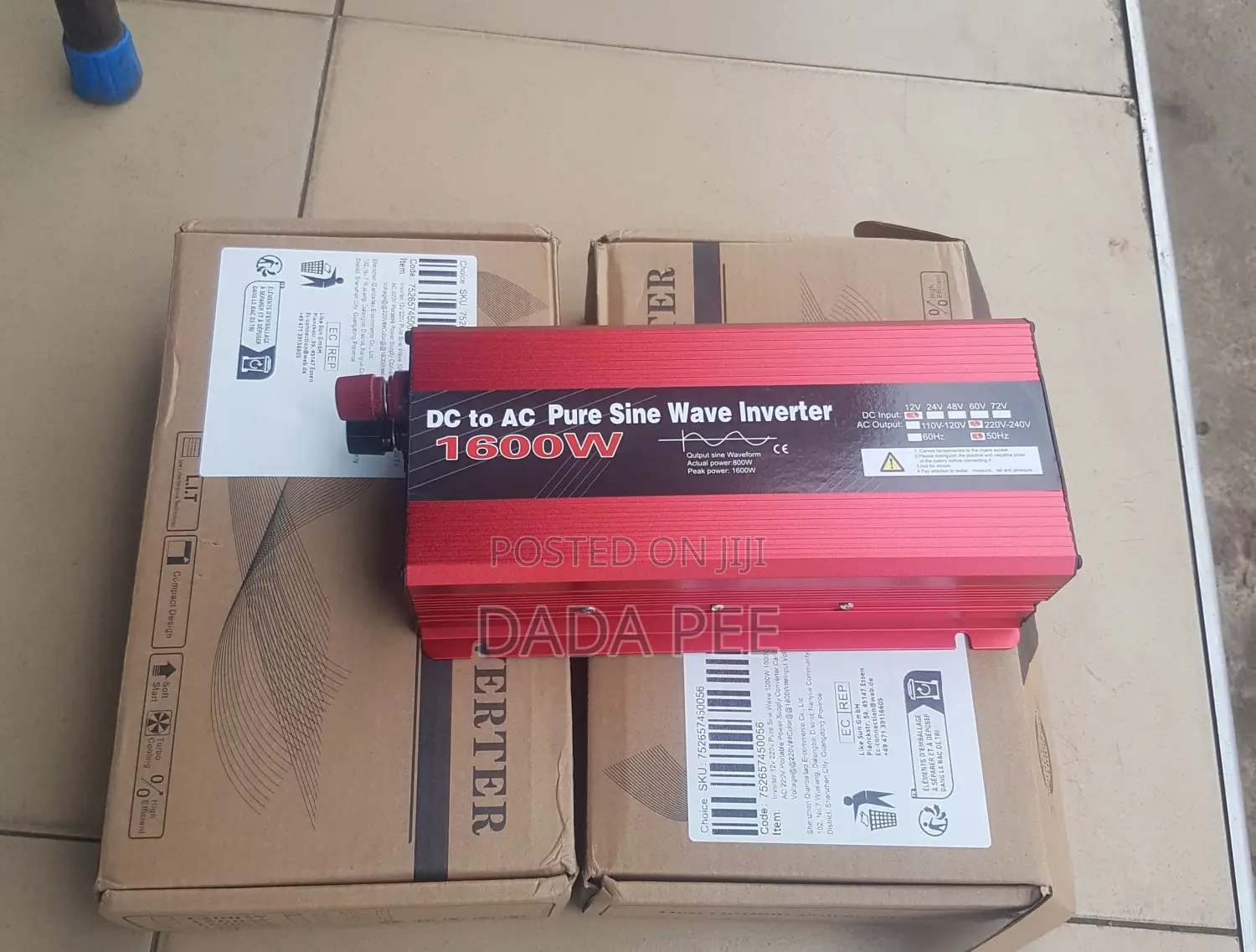 12v Solar Inverter 1600w