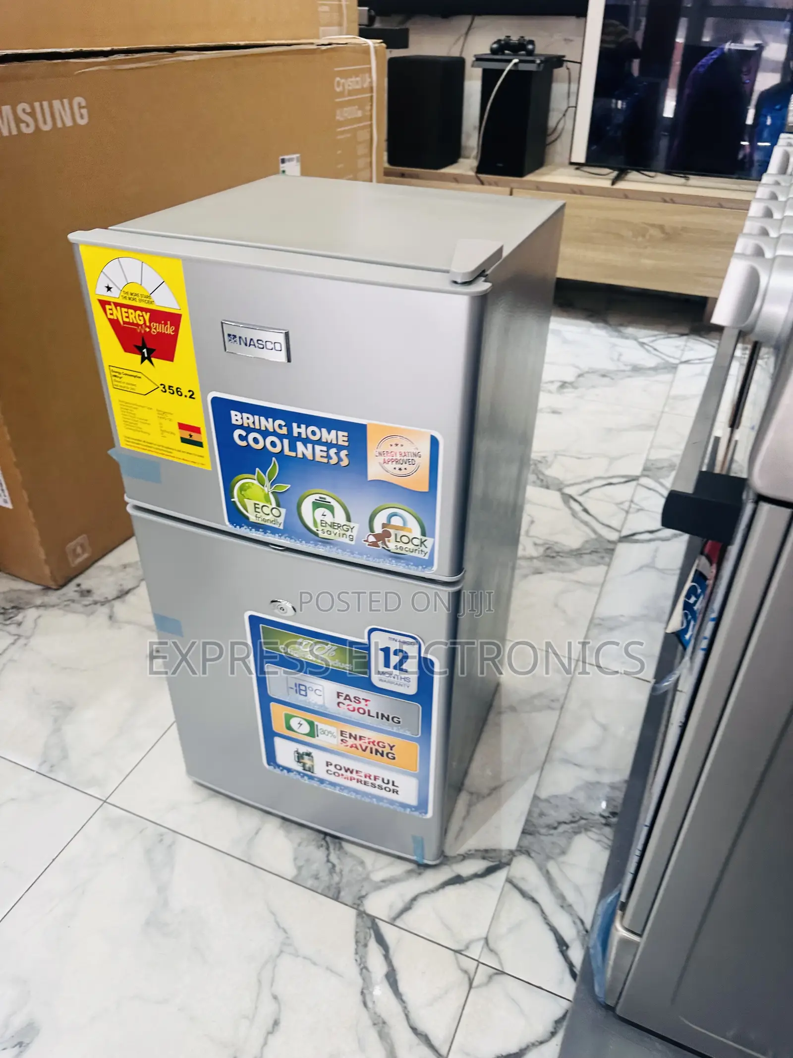 Very Cool  Table Top Fridge Nasco Double Door