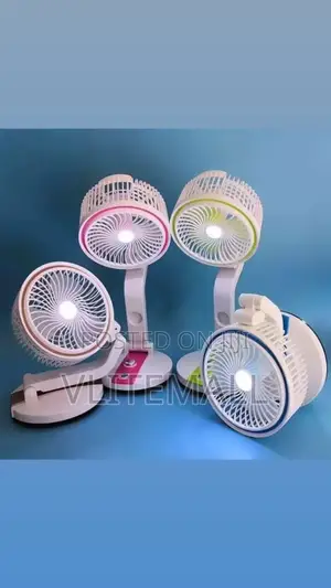 LED Rechargeable Folding Fan ( LR-2018 )
