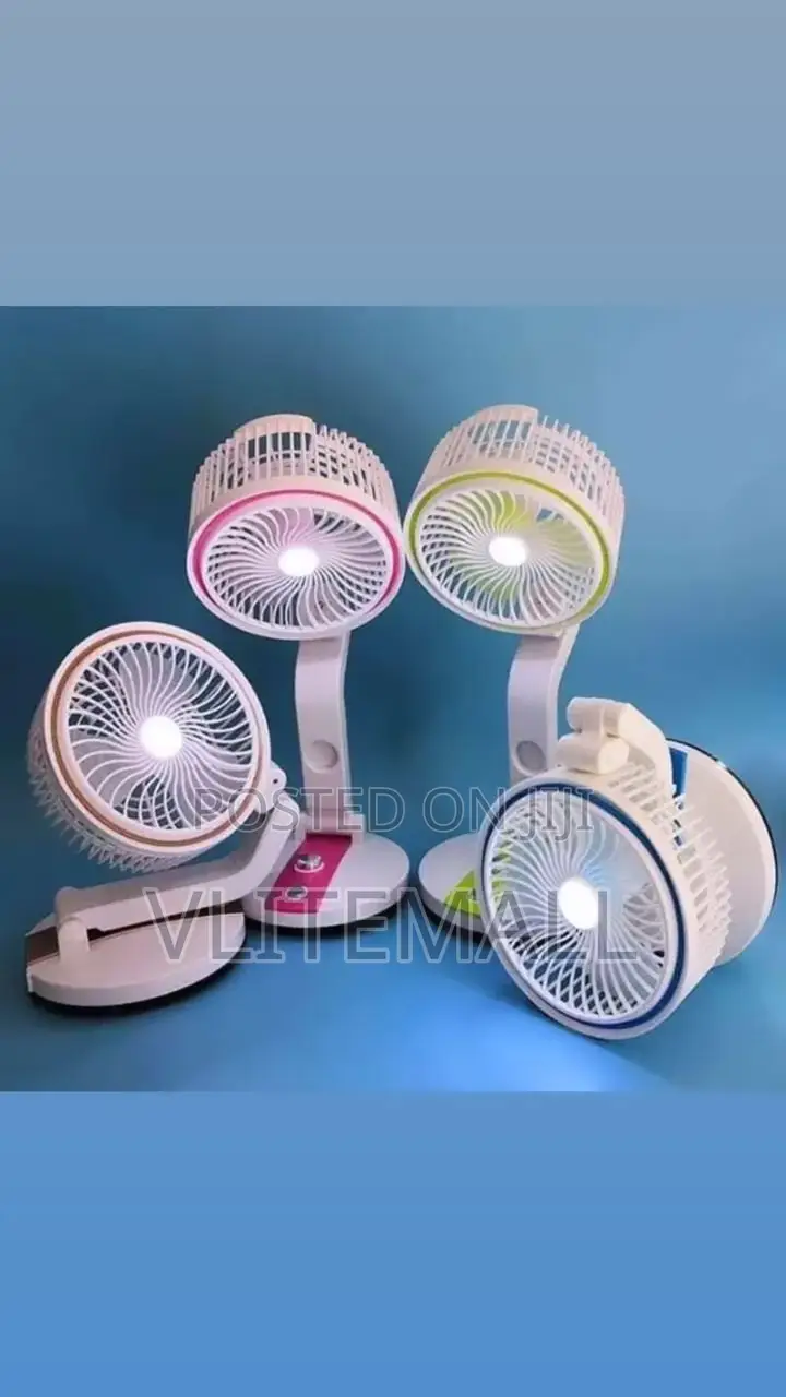 LED Rechargeable Folding Fan ( LR-2018 )