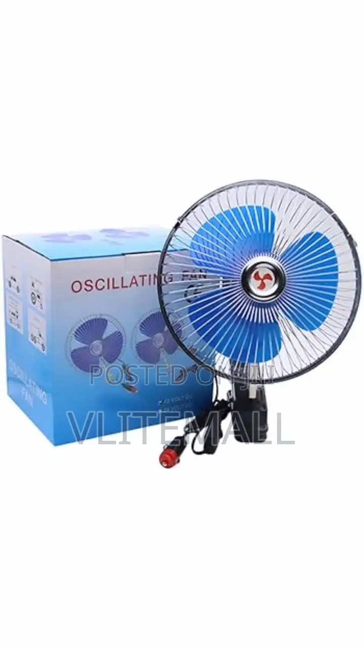 8" 12v Oscillating Fan