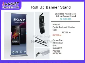Roll-Up/Pull-Up Stand