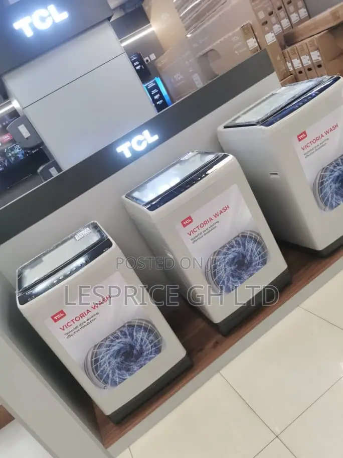 TCL~ 8kg Top Loading Washing Machine