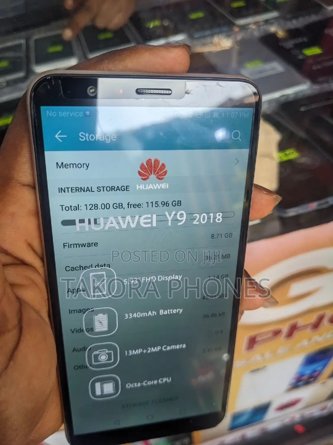 Huawei Y9 2018 128 GB Gold