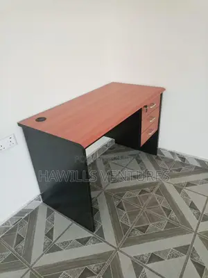 Quality Office Desk With Attached Drawer.