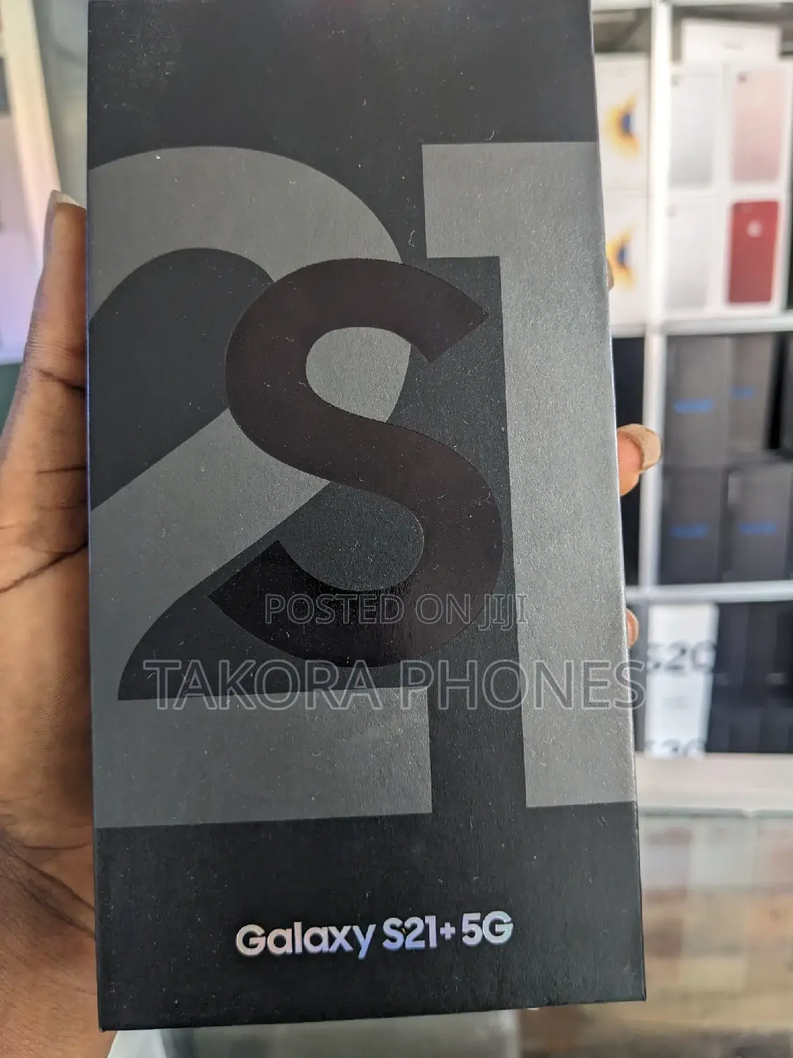 New Samsung Galaxy S21+ 5G 128 GB Black