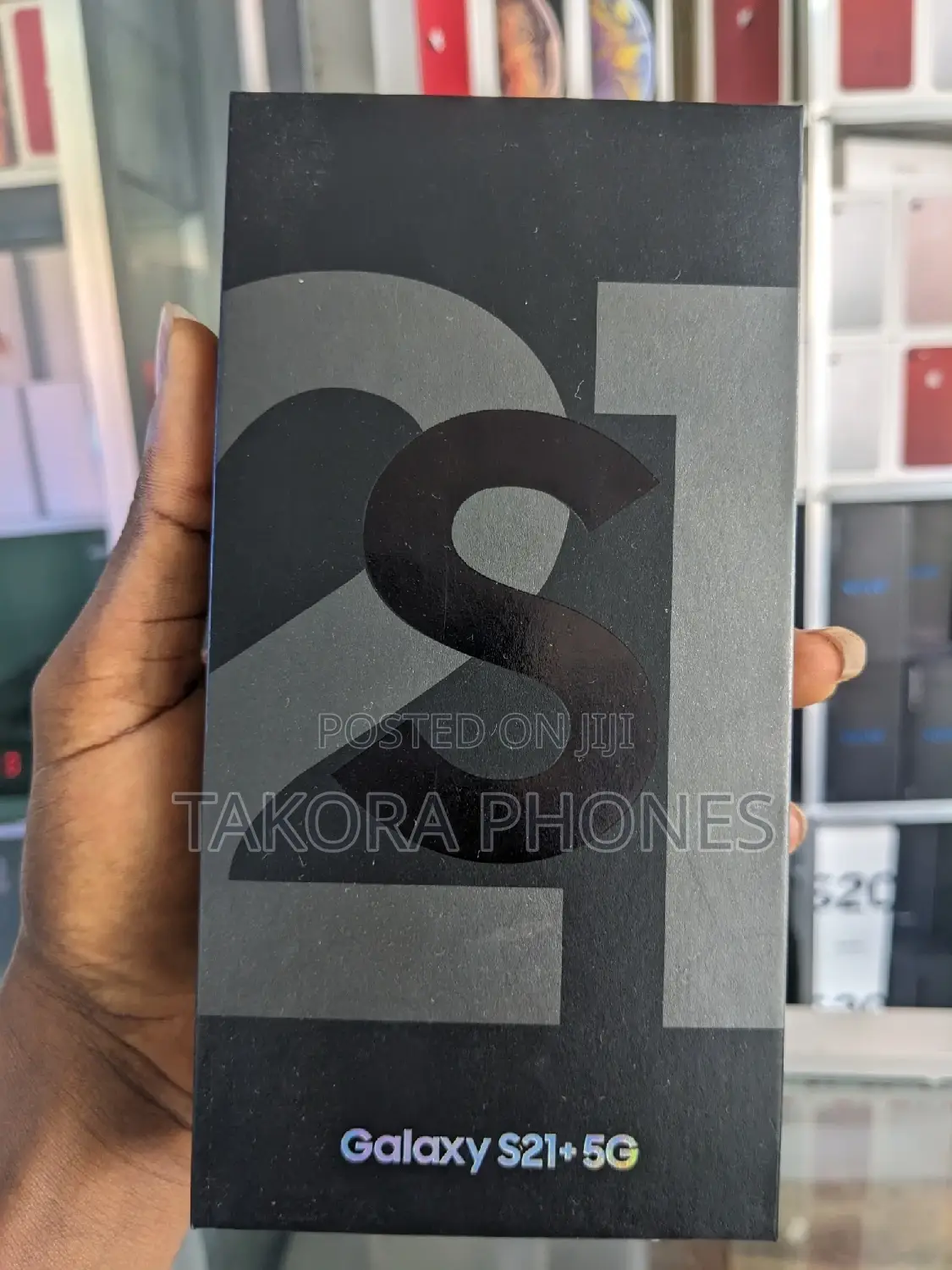 New Samsung Galaxy S21+ 5G 128 GB Black