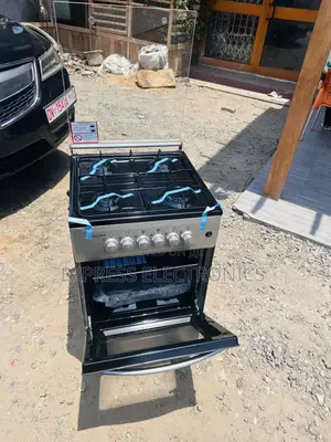Stove Gas Oven 4burner 4burner 50/50 Sliver 