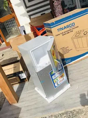 Doubledoor Nasco Nasf2-120fl Gray Topfreezer Fridge