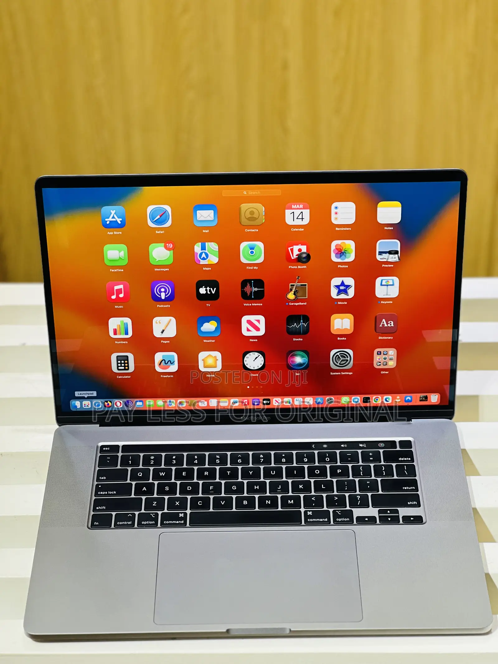 Laptop Apple MacBook Pro 2019 16GB Intel Core i7 SSD 512GB