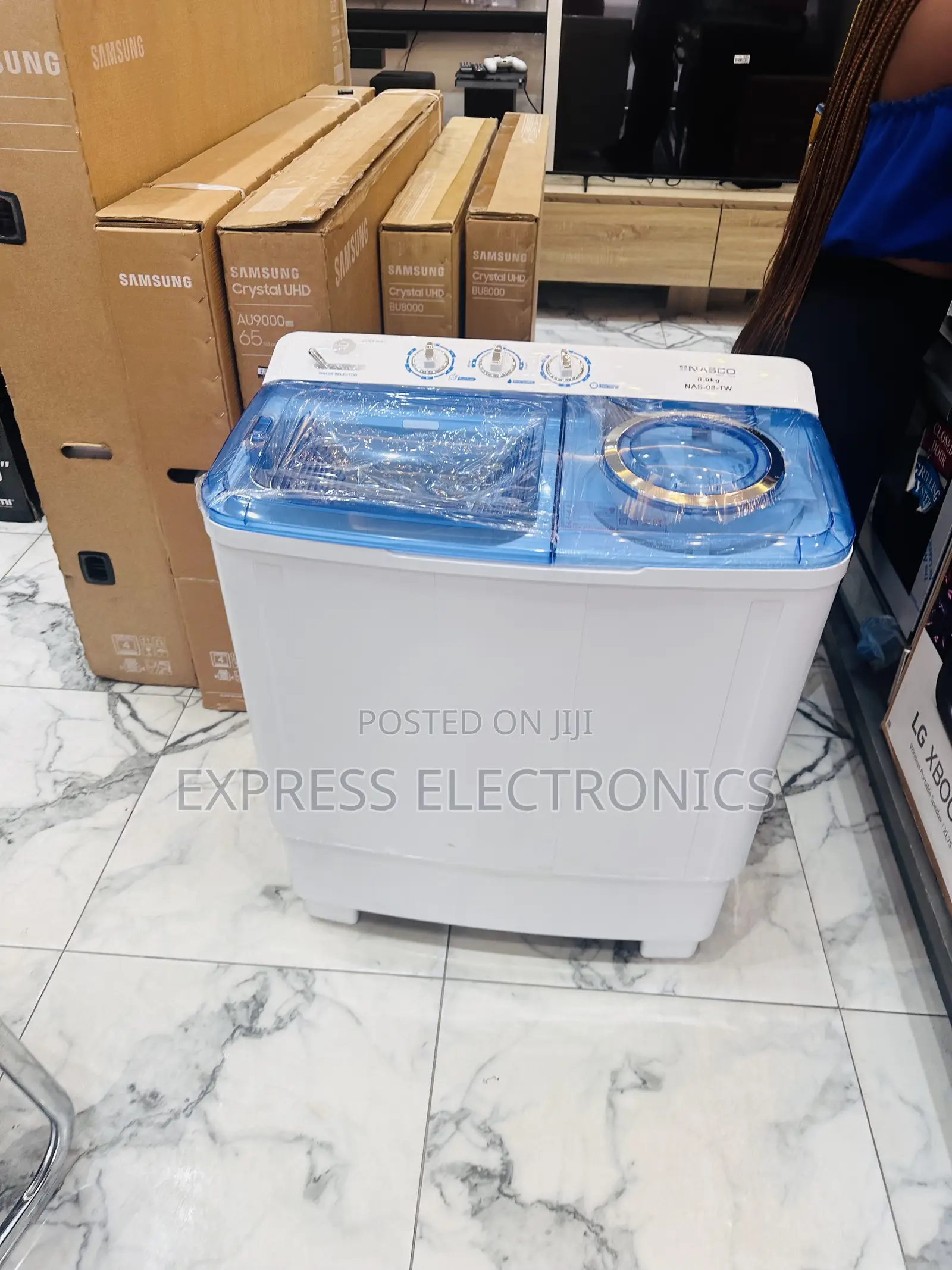 High Performance Washing Machine Nasco 8kg Topload