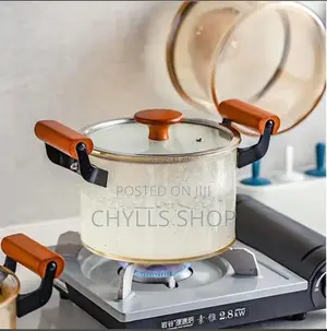 4L Borosilica Glass Cooking Pot