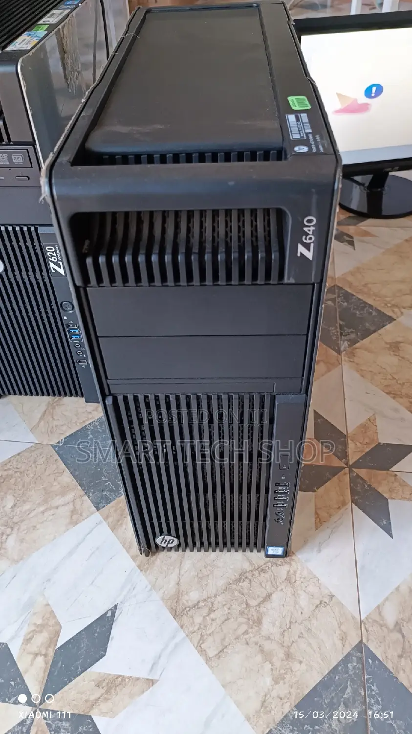 Desktop Computer HP Z640 16GB Intel Xeon SSHD+SSD 512GB