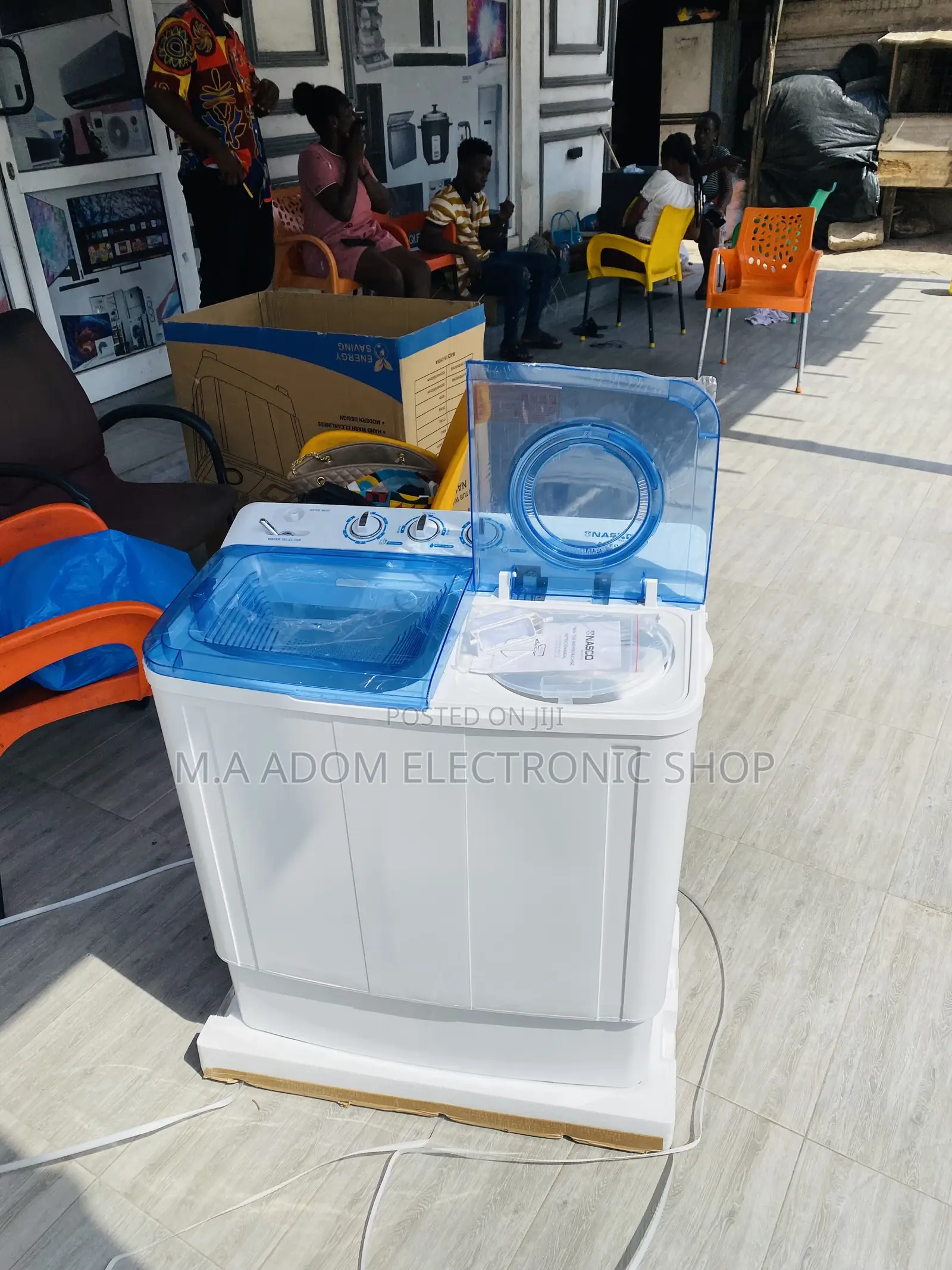 Shop Authentic Nasco 8kg Top Load Electric Washing Machine.