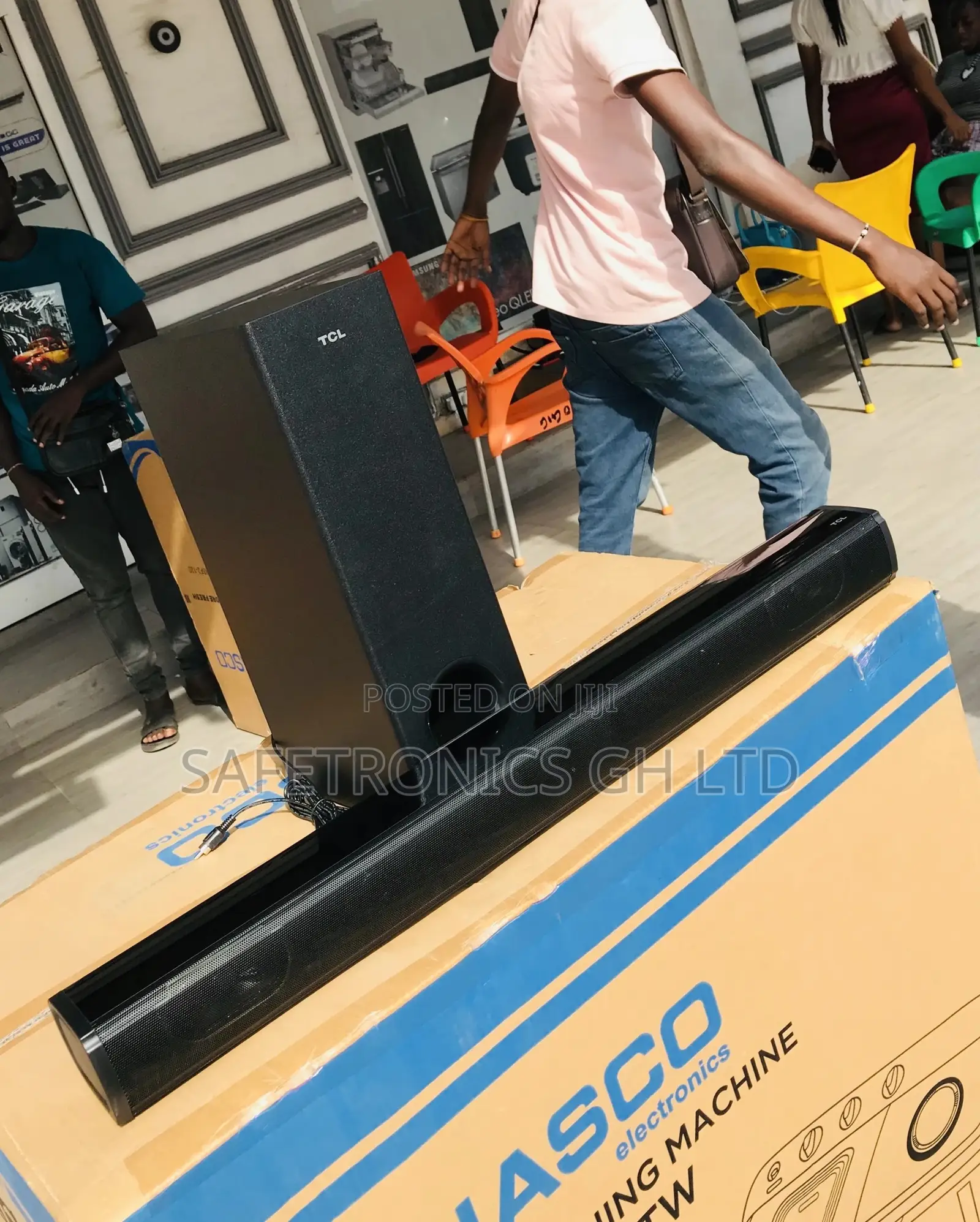 Bluetooth S322W Wireless Black Electric TCL Soundbar