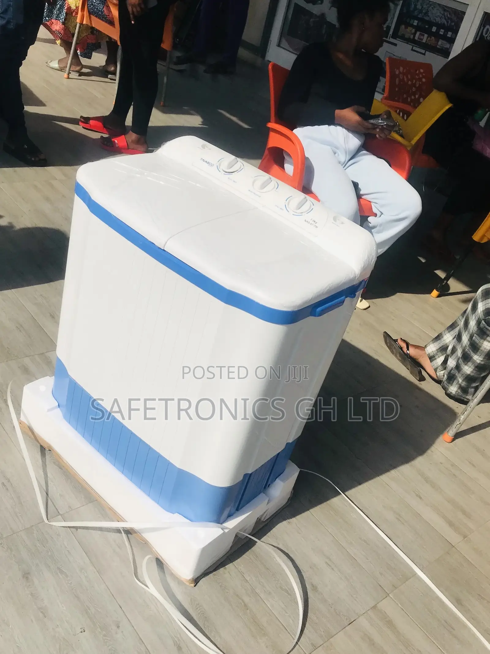 Original 7kg Nasco Semiutomatic Topload Washingmachine