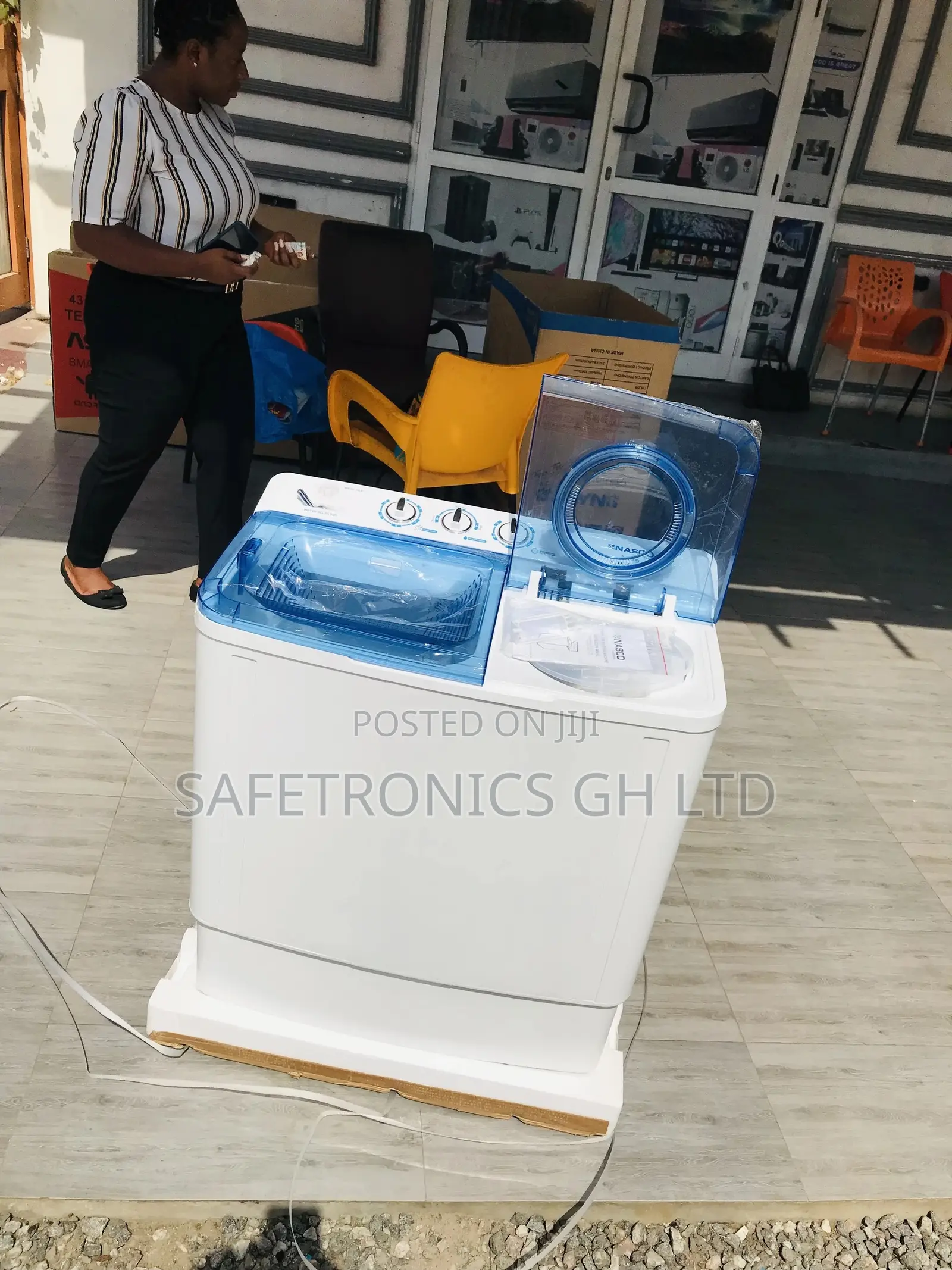 Purchase Topload 8kg Semiutomatic Nasco Washingmachine