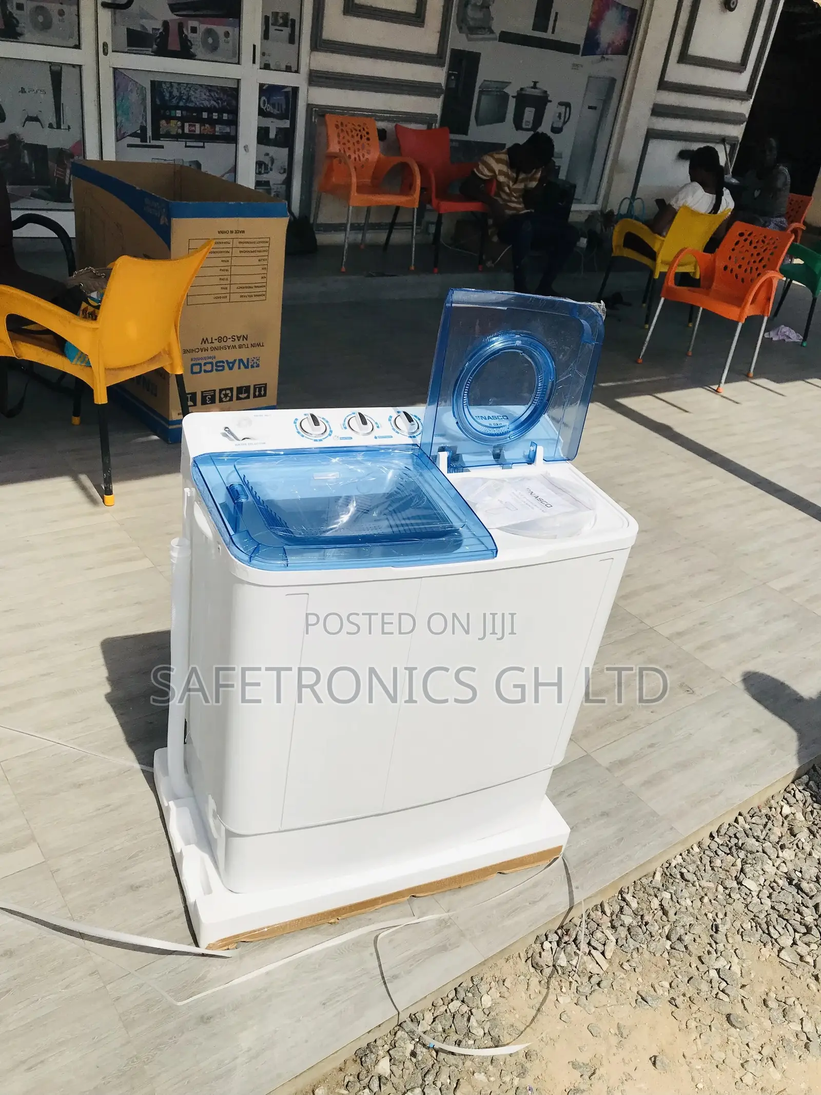 Twintub Nasco Washingmachine 8kg Topload Semiannual