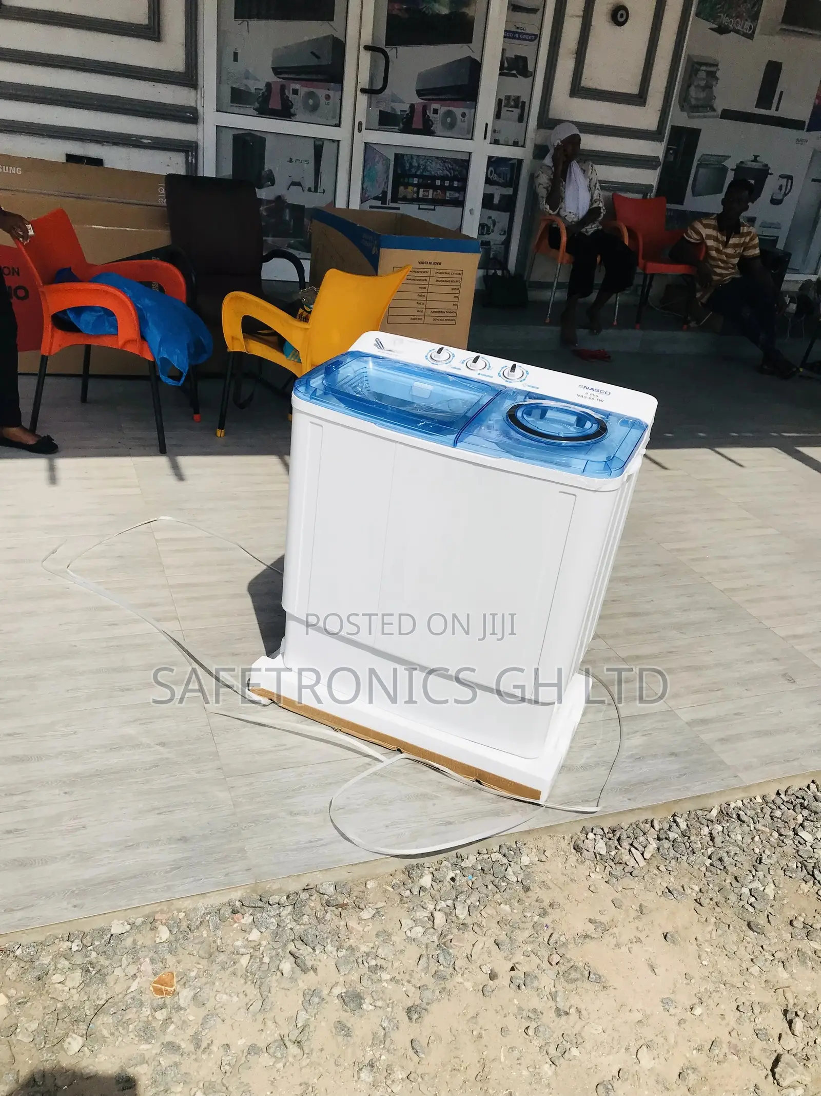 Topload 8kg Twintub Nasco Semiutomatic Washingmachine