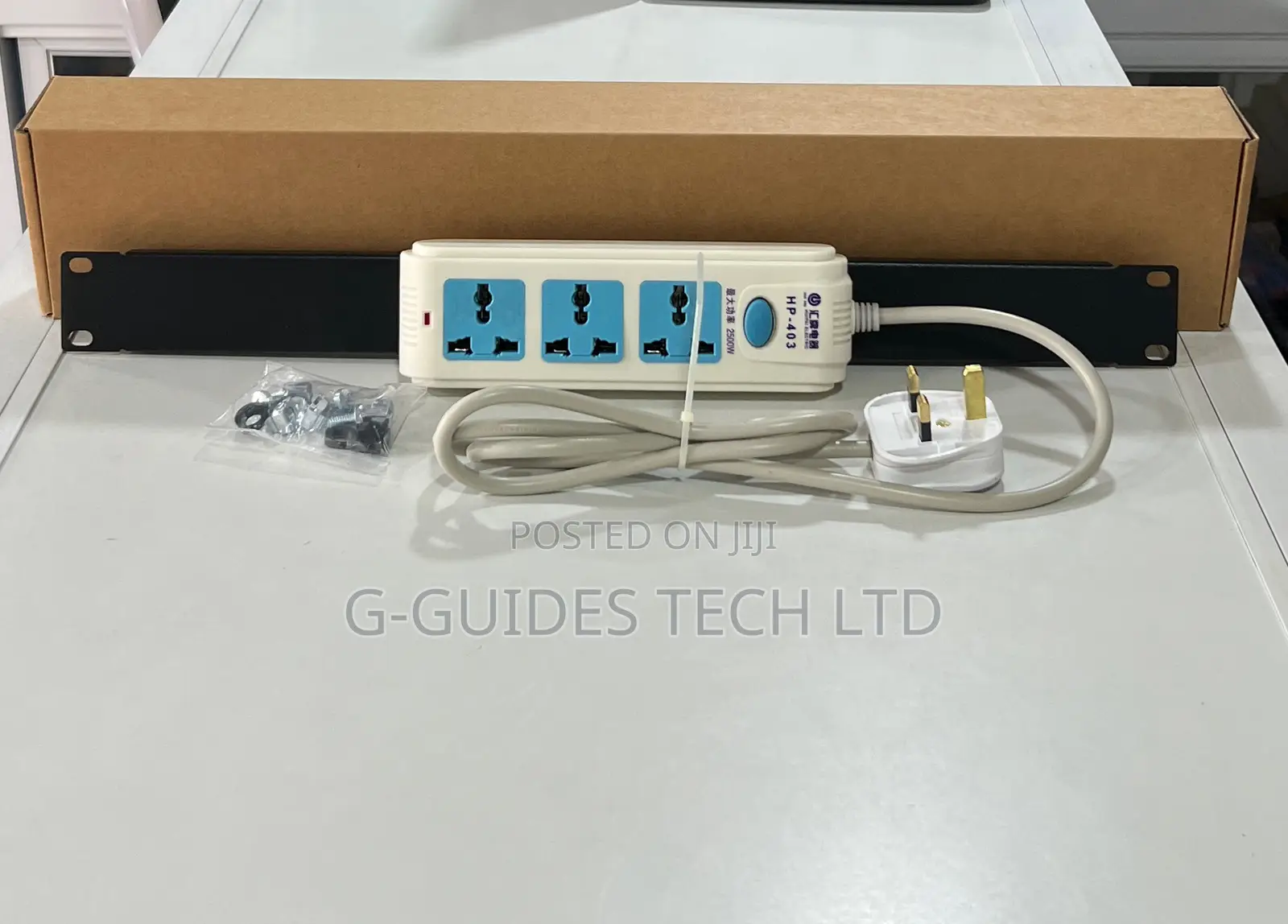3-Way Pdu Extension Board With Surge Protector, 3way Pdu