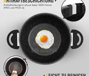 Homelux Saucepan Set With Glass Lid, Induction Pot Set .