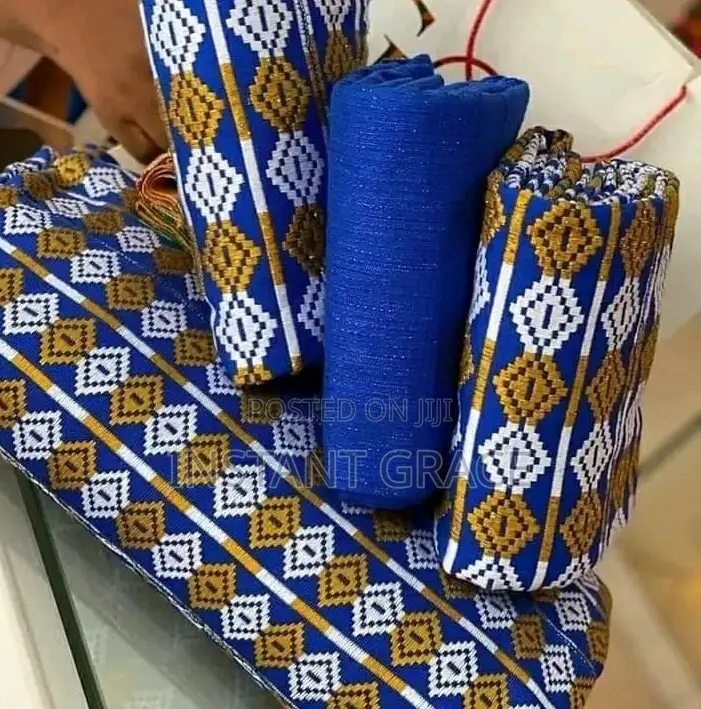 Bonwire Kente Cloth. Men and Women Set