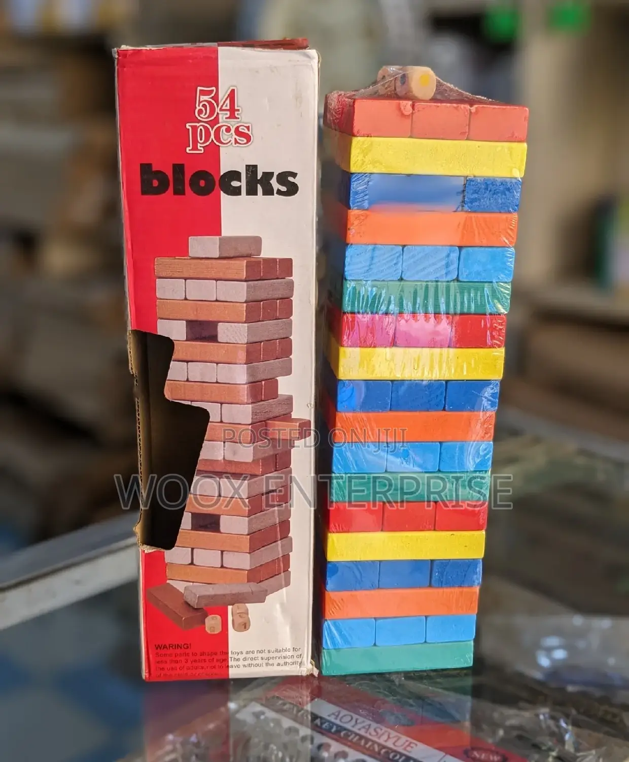 Jenga Game (54pcs Block)