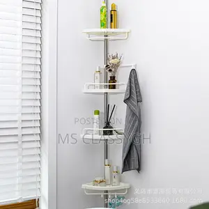 Adjustable Large Multi-Purpose Bathroom Corner Shelf