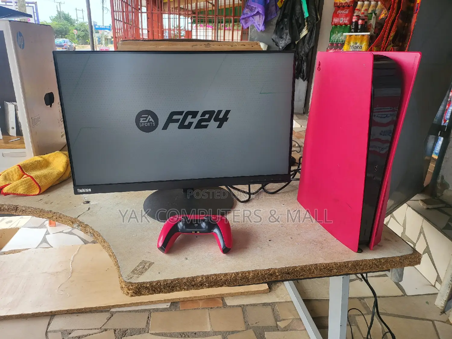 24 Inch Lenovo Ips Monitor Bezeles With Hdmi Dp Vga USB Port