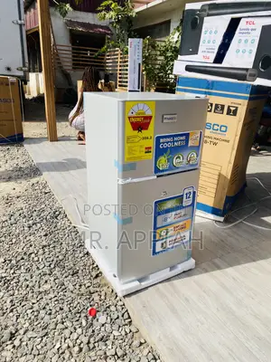 Extremely Chilling Nasco 2 Door Electric Table Top Fridge.