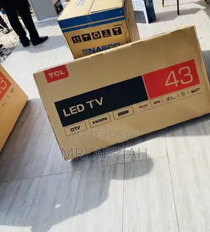 Well Design TCL 43D3200 43” FHD Digital Satellite Tv,Black
