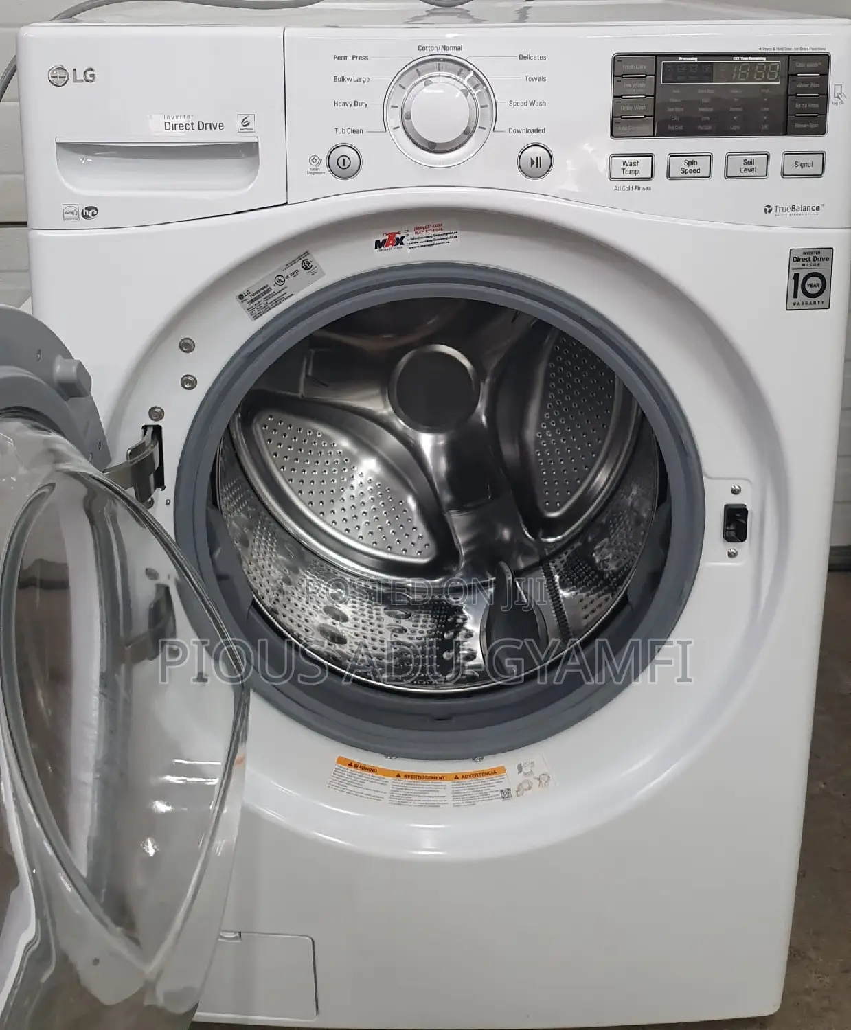 10kg LG Washing Machine