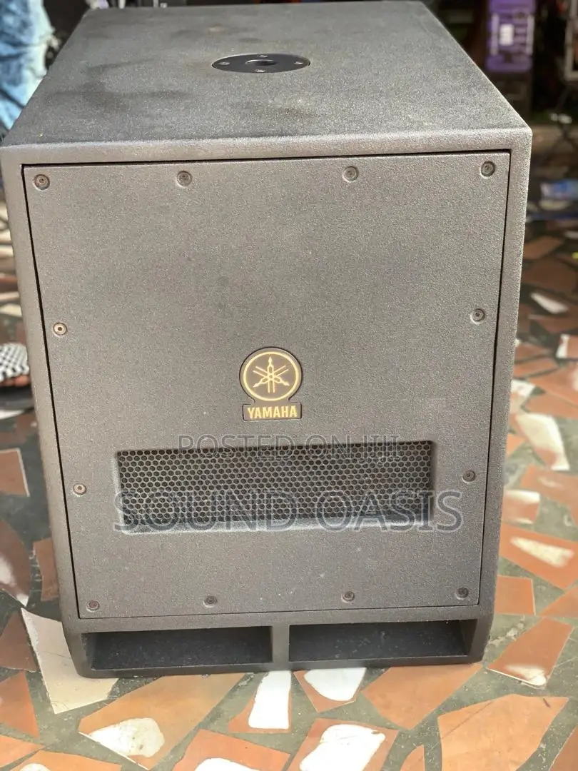 Yamaha 15inches Single Sub Speakers (Pair)-Passive